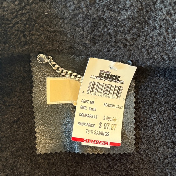 Michael Kors Leather Shearling Jacket - Picture 8 of 9